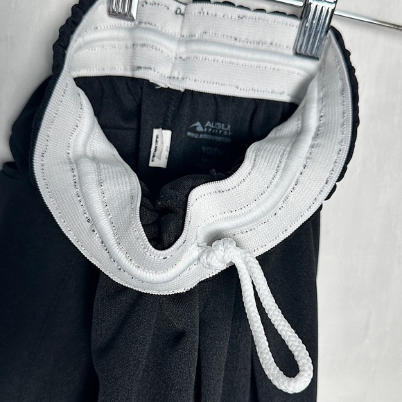 3/$20💥 Augusta Sportswear Kids Black Baseball Pants w/ Cuffed Ankles - Picture 13 of 13